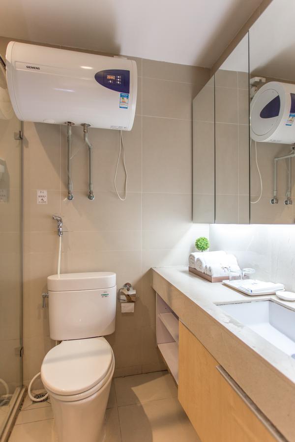 Central International Apartment Foshan Bagian luar foto