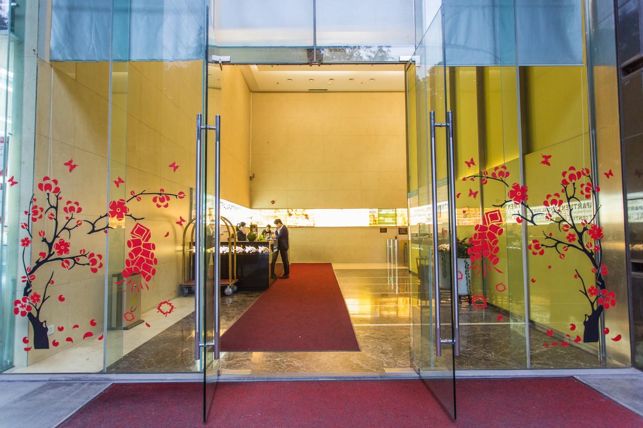 Central International Apartment Foshan Bagian luar foto