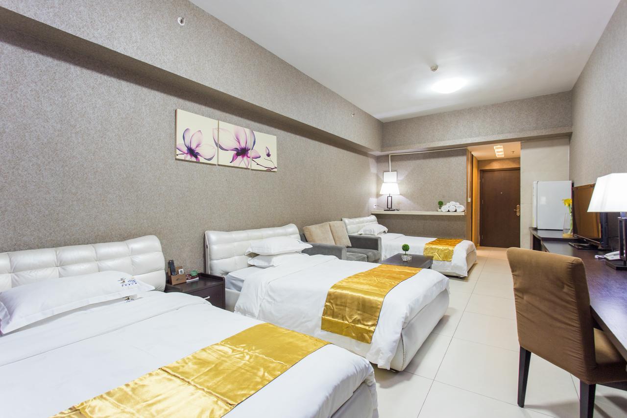 Central International Apartment Foshan Bagian luar foto