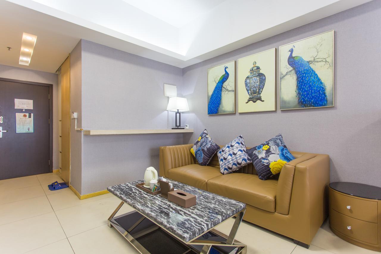 Central International Apartment Foshan Bagian luar foto