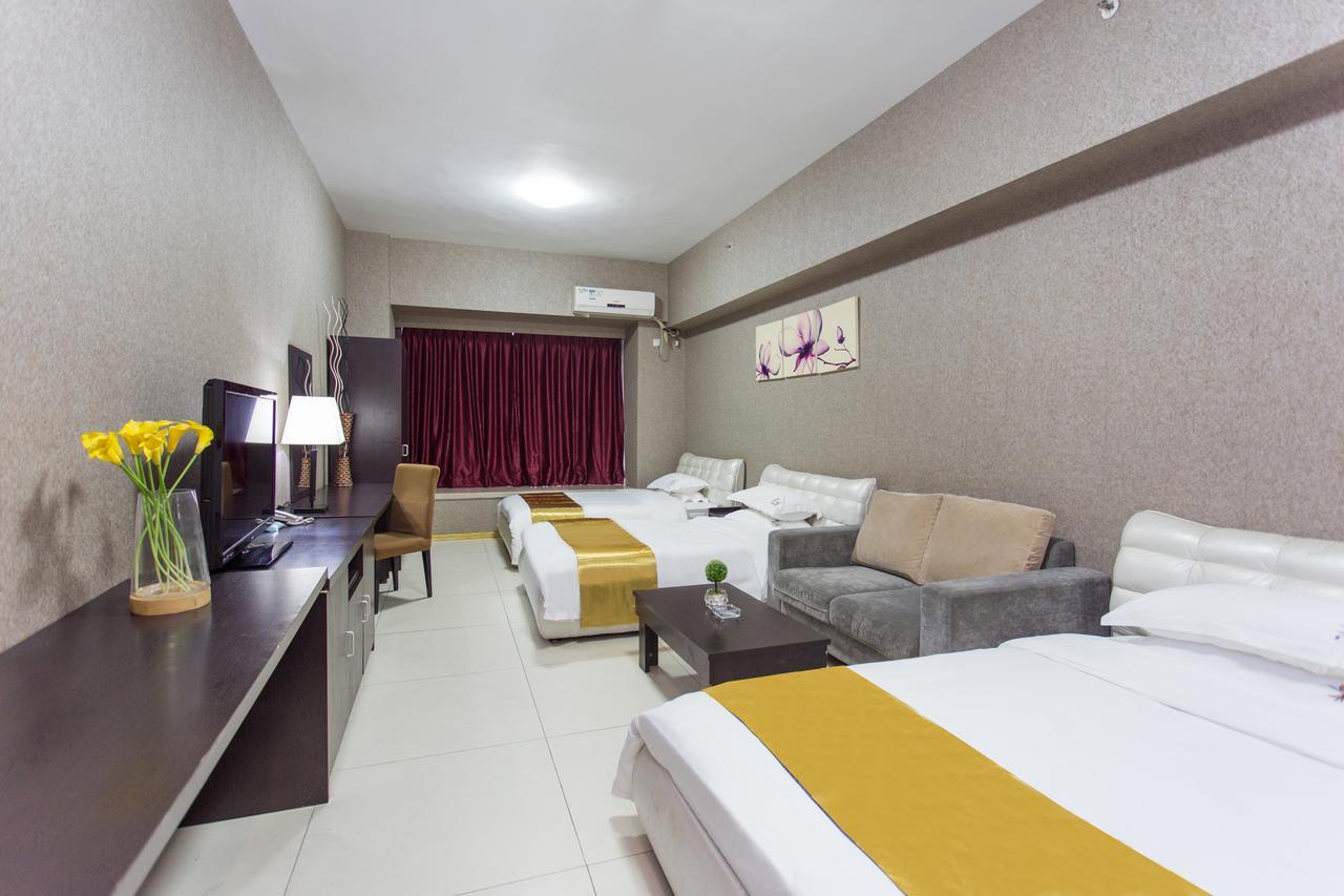 Central International Apartment Foshan Bagian luar foto