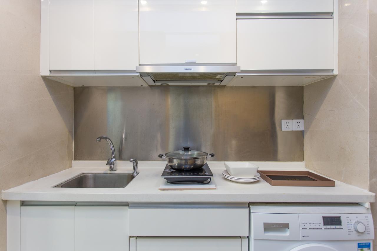 Central International Apartment Foshan Bagian luar foto