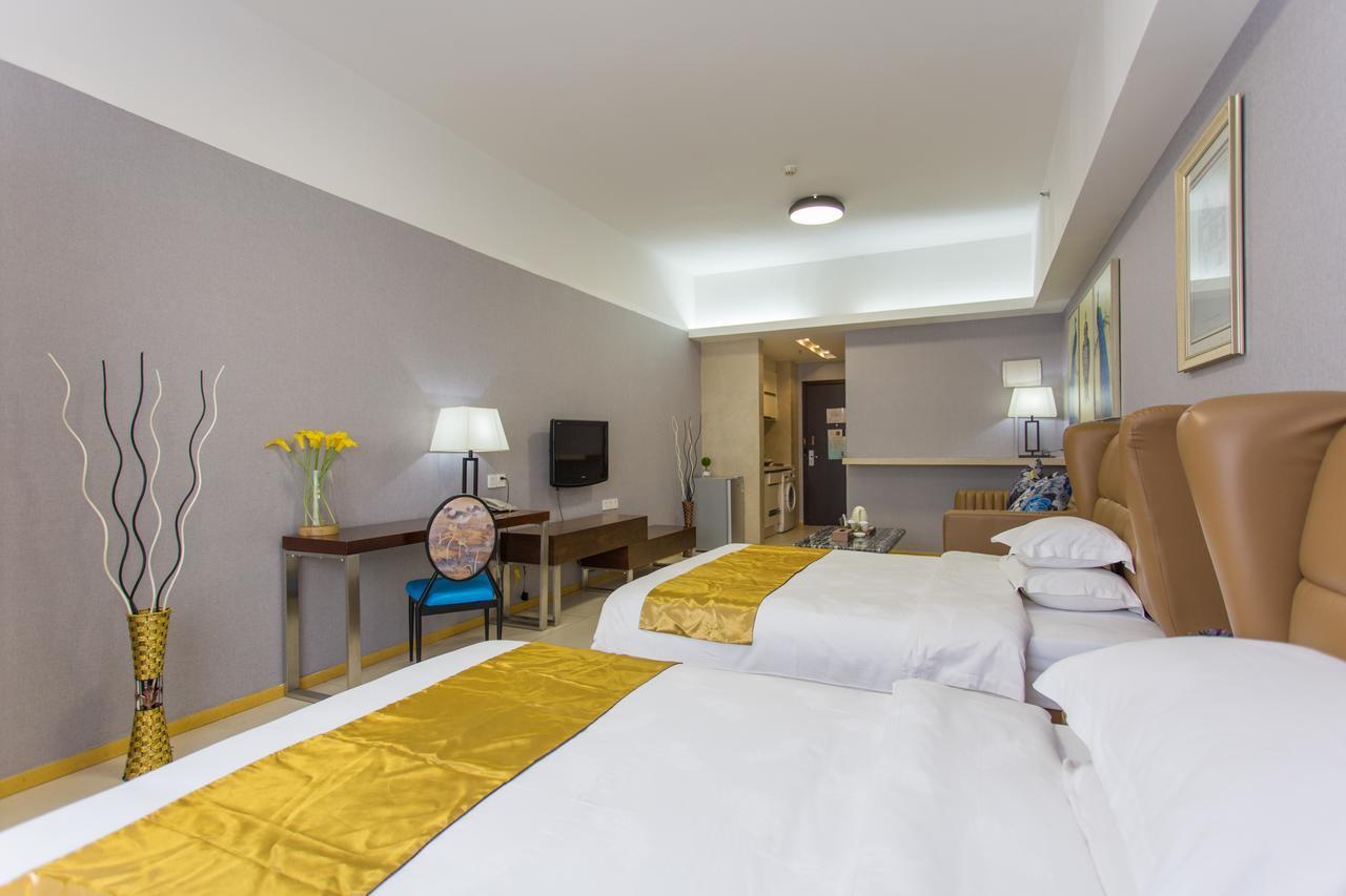 Central International Apartment Foshan Bagian luar foto