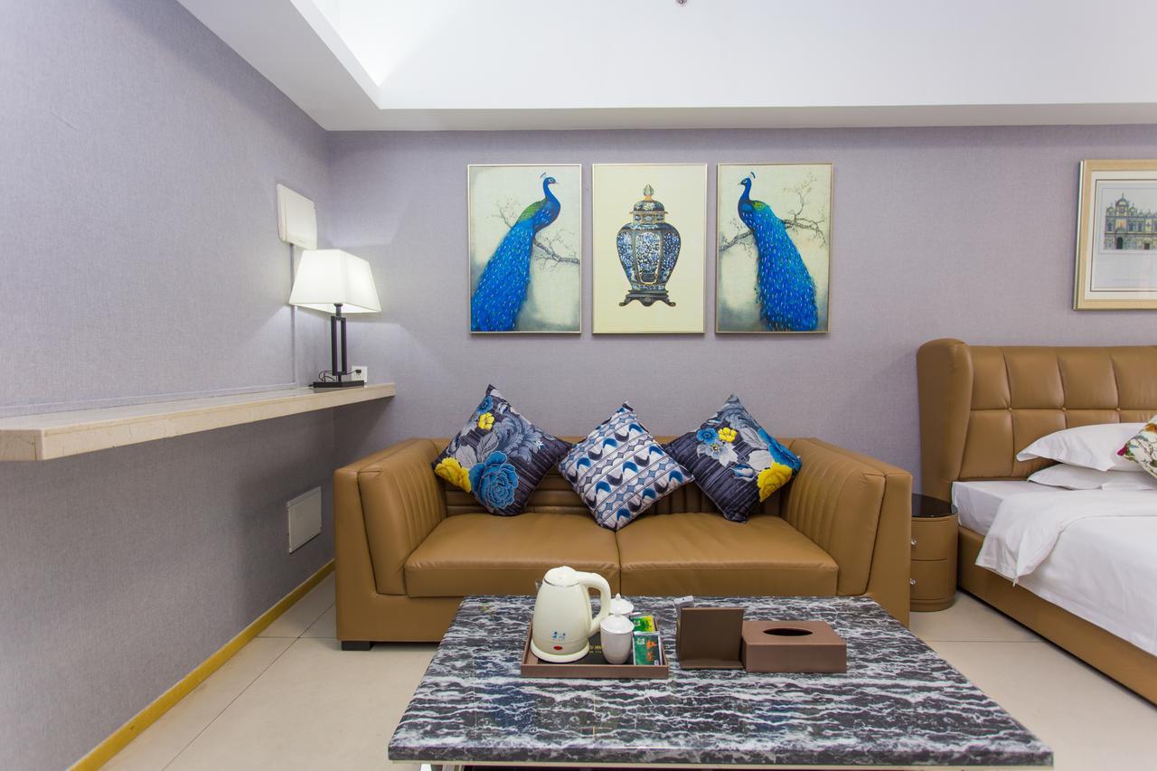 Central International Apartment Foshan Bagian luar foto