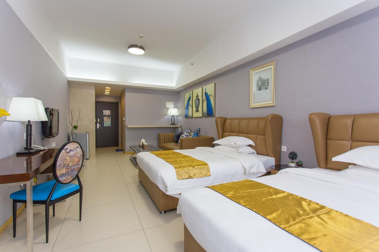 Central International Apartment Foshan Bagian luar foto