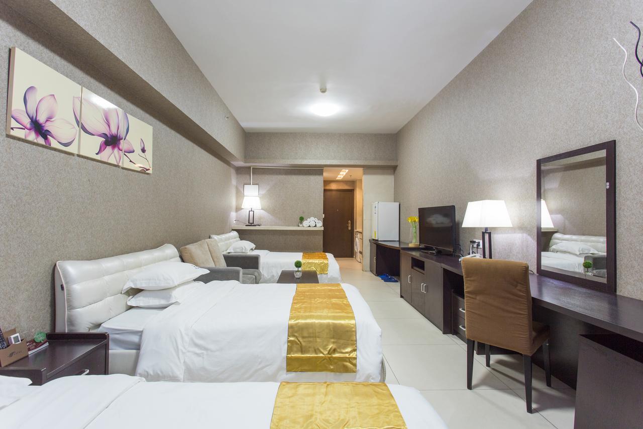 Central International Apartment Foshan Bagian luar foto