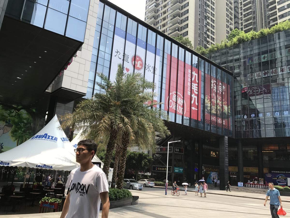 Central International Apartment Foshan Bagian luar foto
