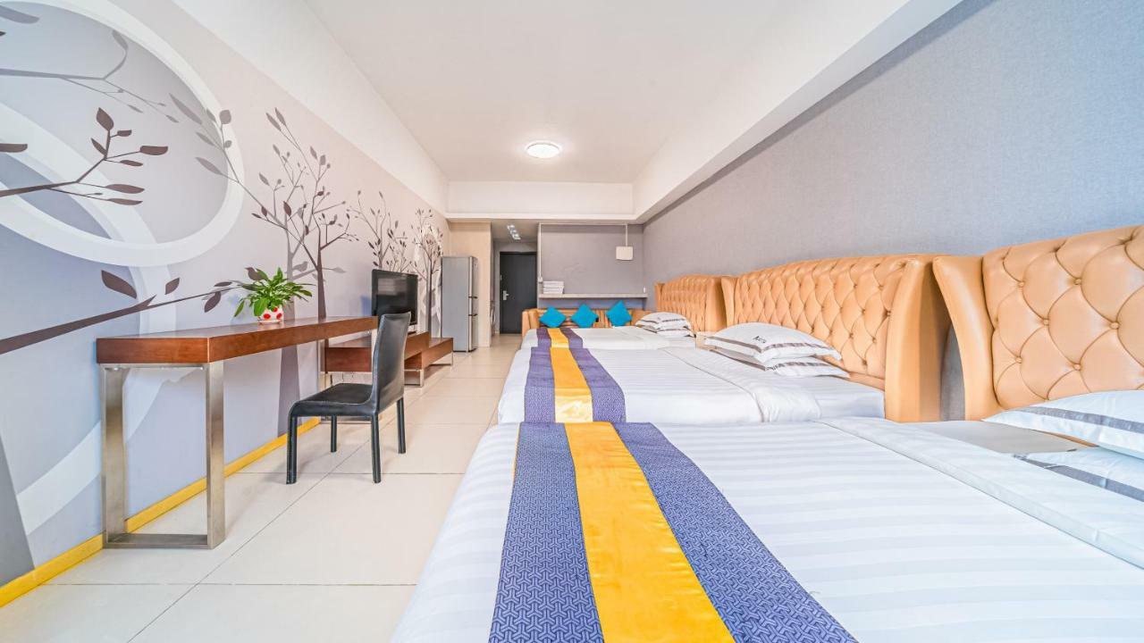 Central International Apartment Foshan Bagian luar foto