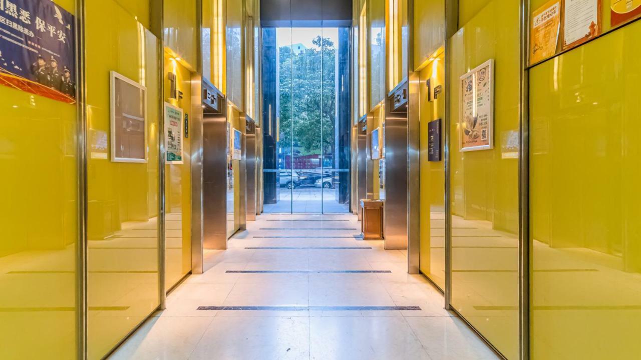 Central International Apartment Foshan Bagian luar foto